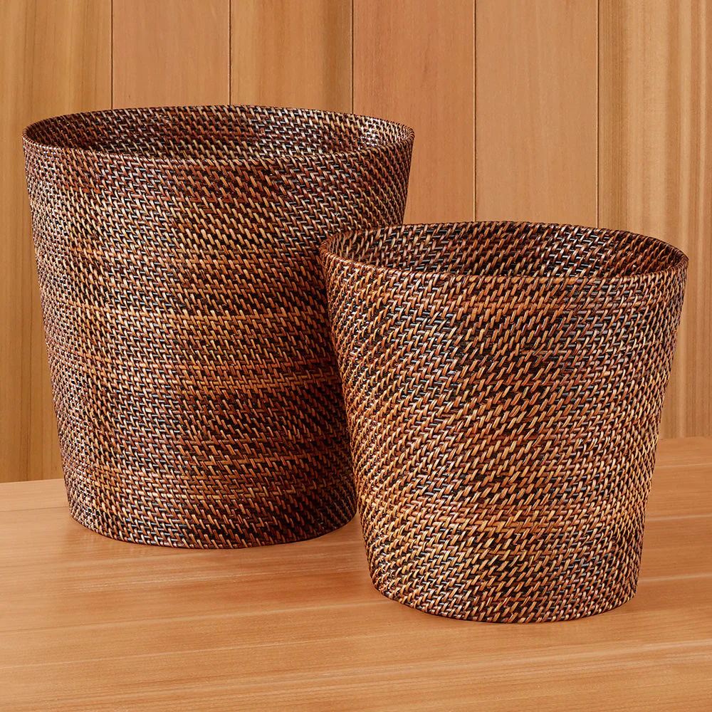Calaisio Woven Waste Basket - Image 2