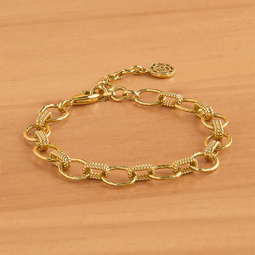 Capucine De Wulf Cleopatra Gold Link Chain Bracelets - Image 2
