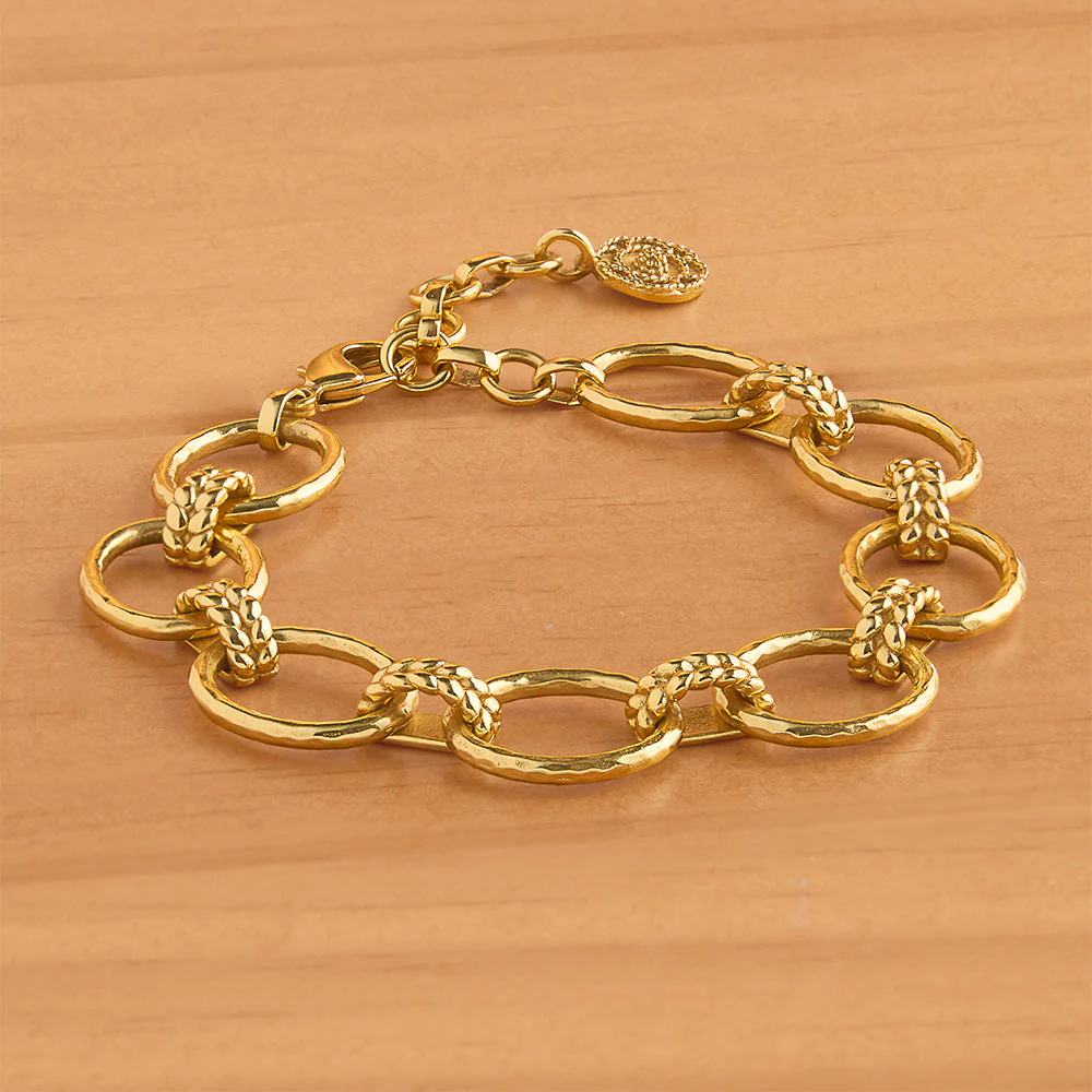 Capucine De Wulf Cleopatra Gold Link Chain Bracelets - Image 3