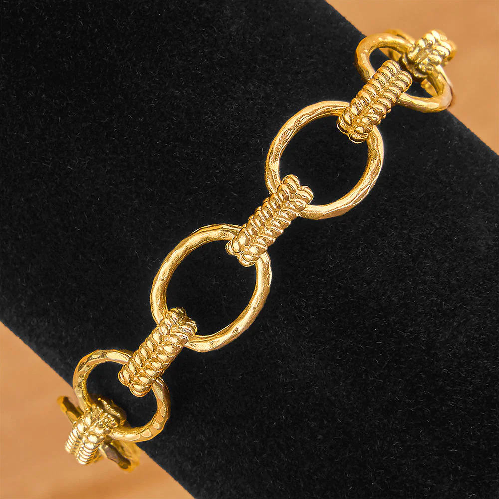 Capucine De Wulf Cleopatra Gold Link Chain Bracelets - Image 5