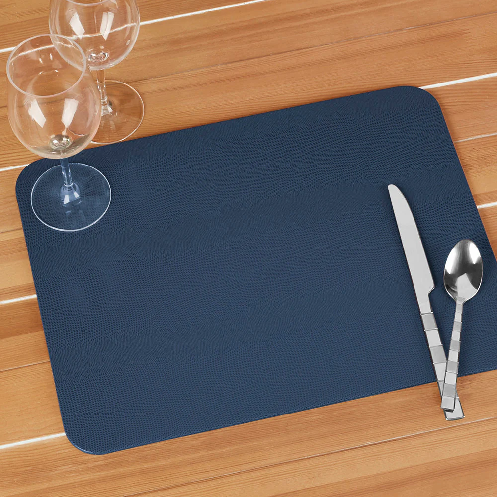 Caspari Lizard Felt-Backed Placemat - Image 2