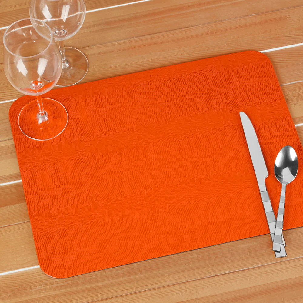Caspari Lizard Felt-Backed Placemat - Image 5