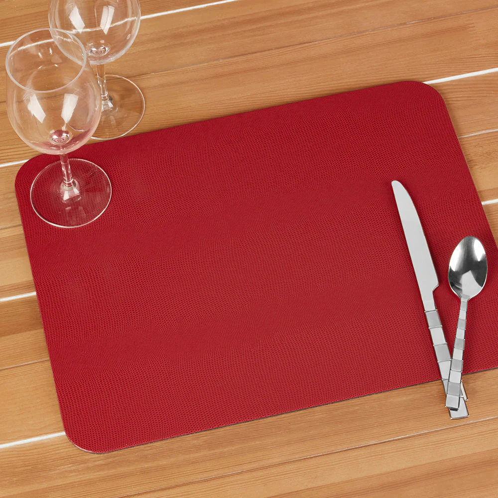 Caspari Lizard Felt-Backed Placemat - Image 6