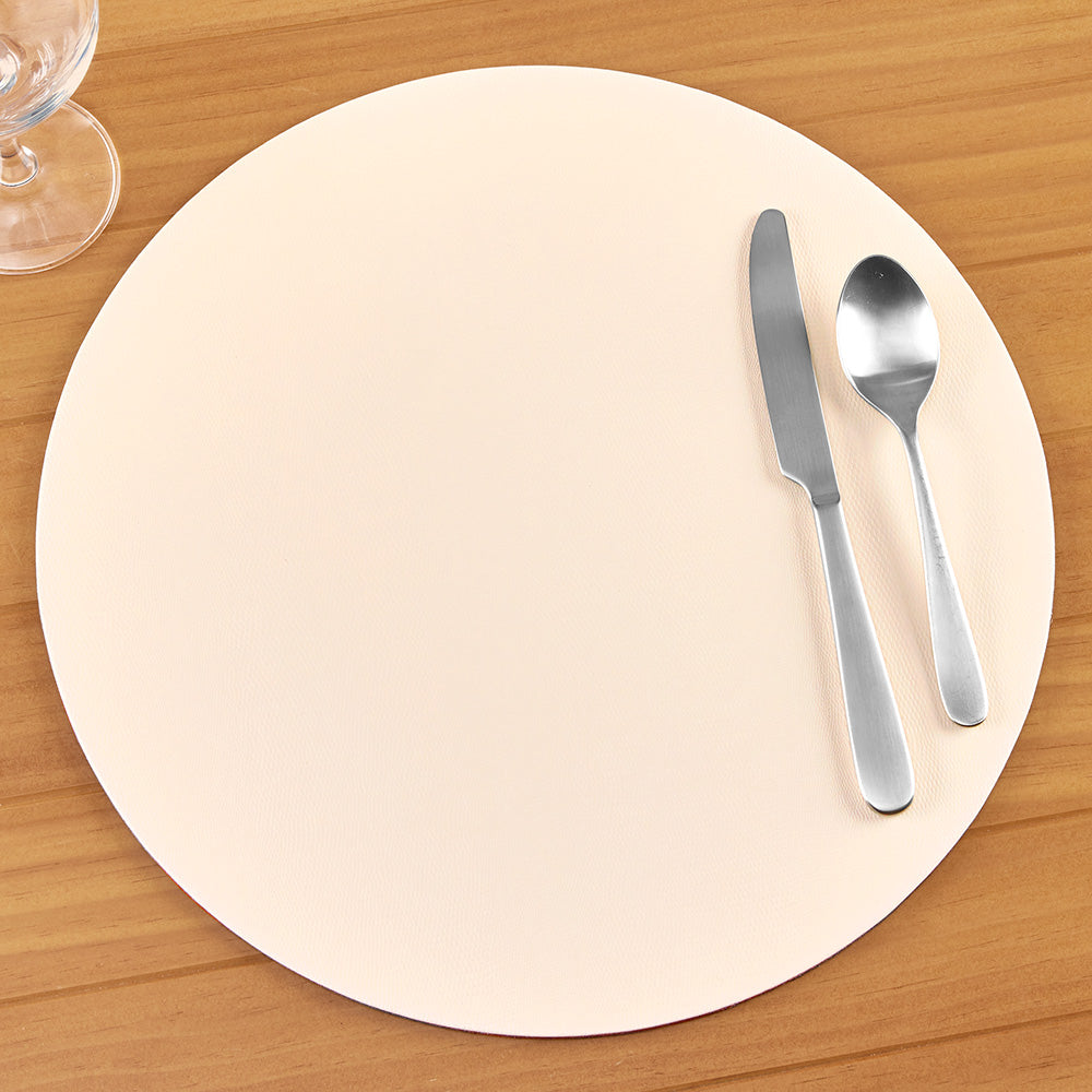 Caspari Lizard Felt-Backed Placemats, Round - Image 9