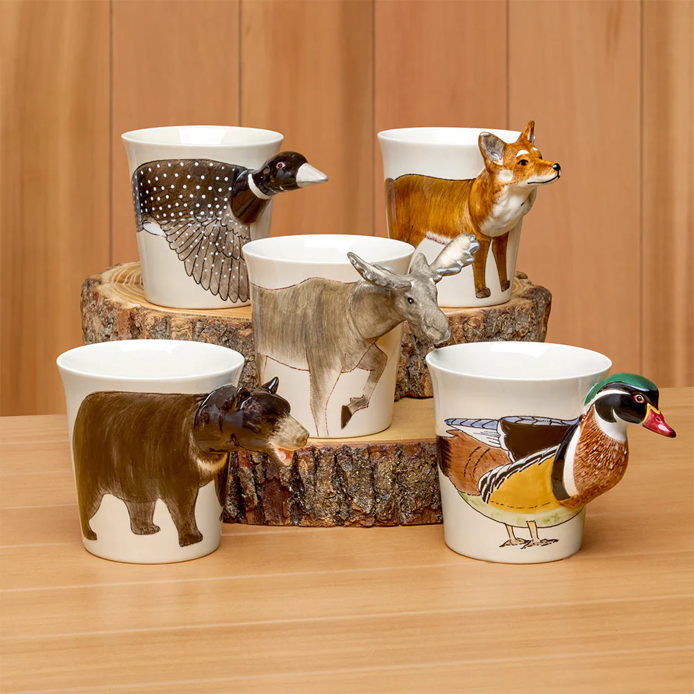 Ceramic Northwoods Mug, Red Fox - Image 2