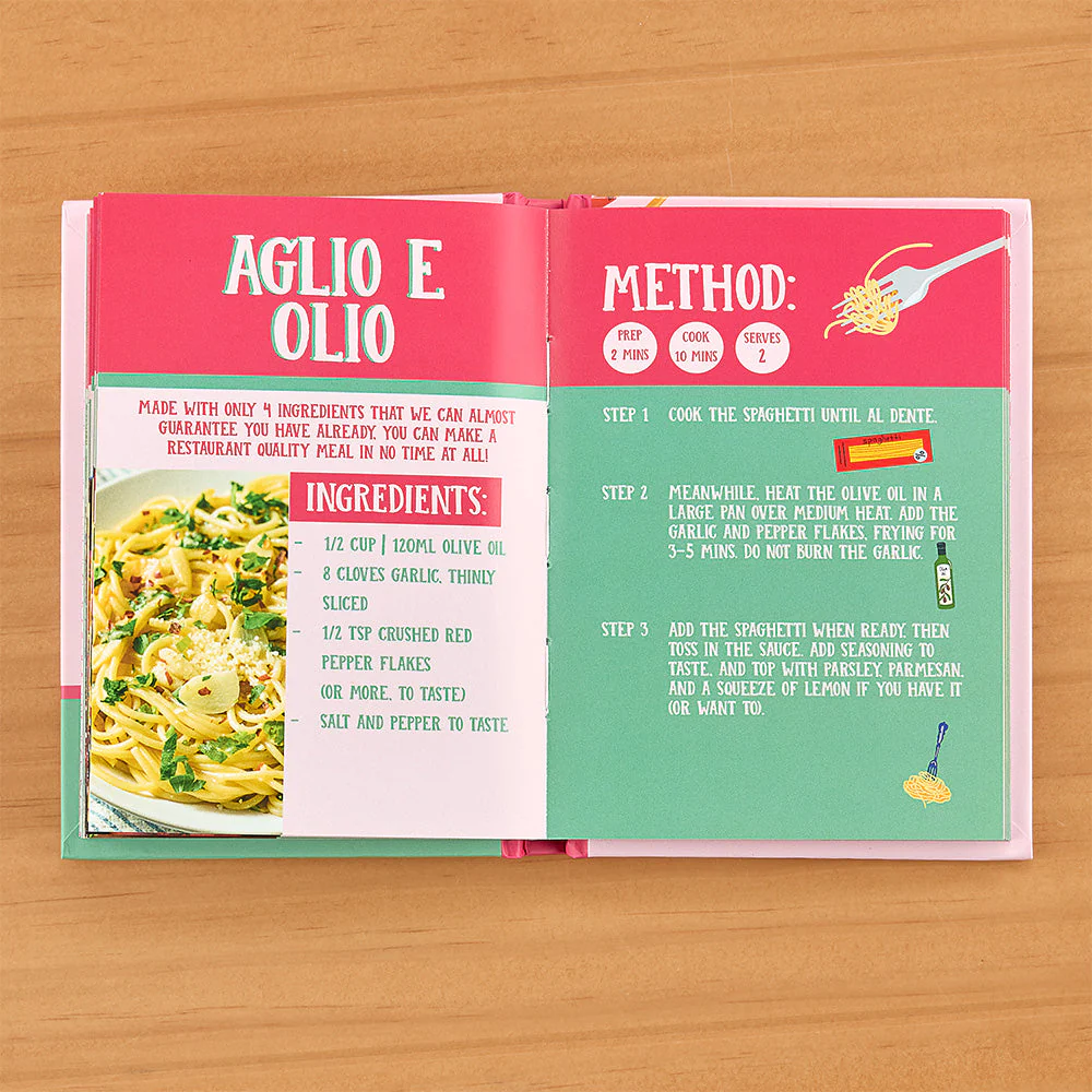 "Girl Dinner: Snack Inspiration" Novelty Gift Book - Image 2