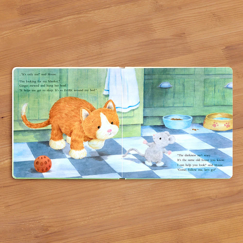 Jellycat "Ginger, the Courageous Kitten" Board Book by Laura Baker - Image 2