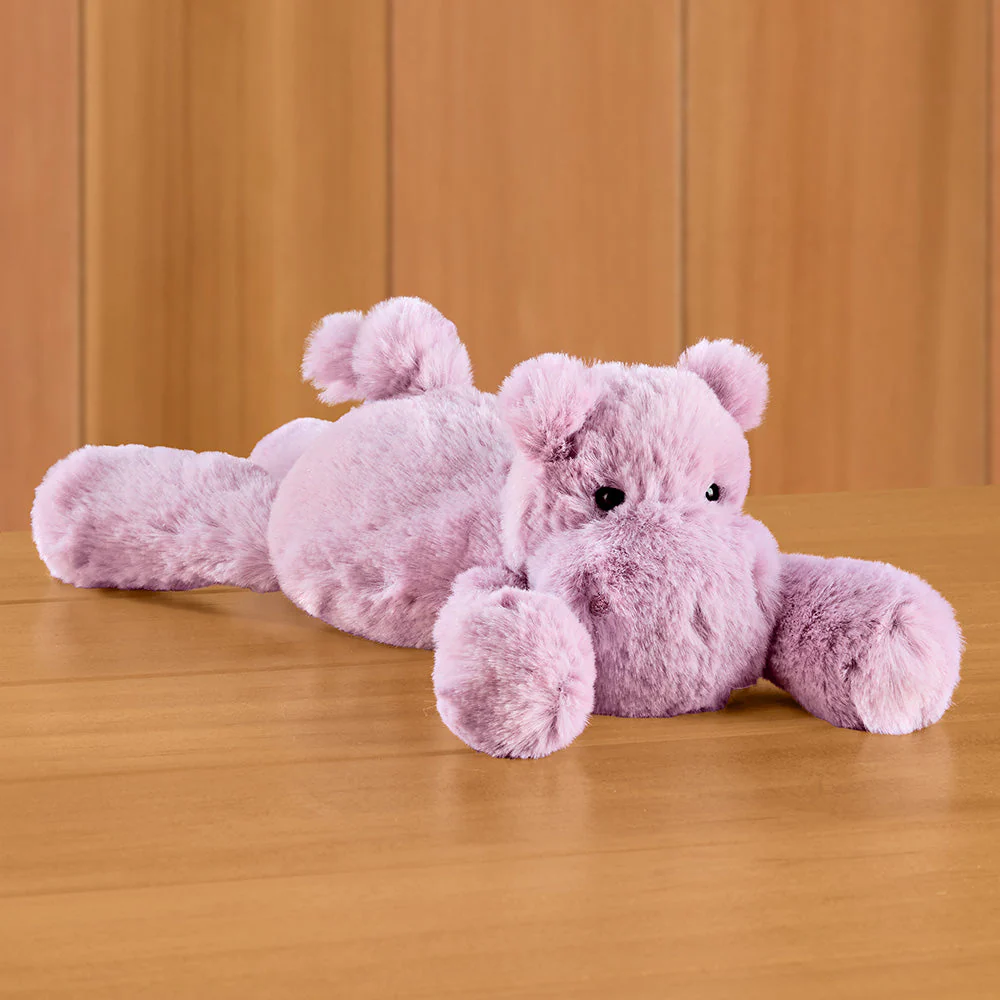 Jellycat Stuffed Animal Plush Toy, Smudge Hippo