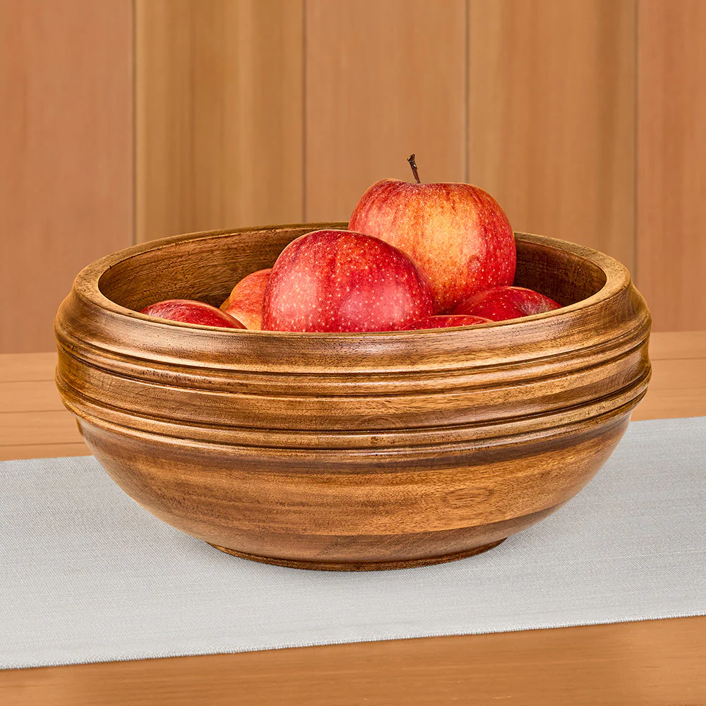 Juliska Bilbao Wooden Serving Bowl - Image 3