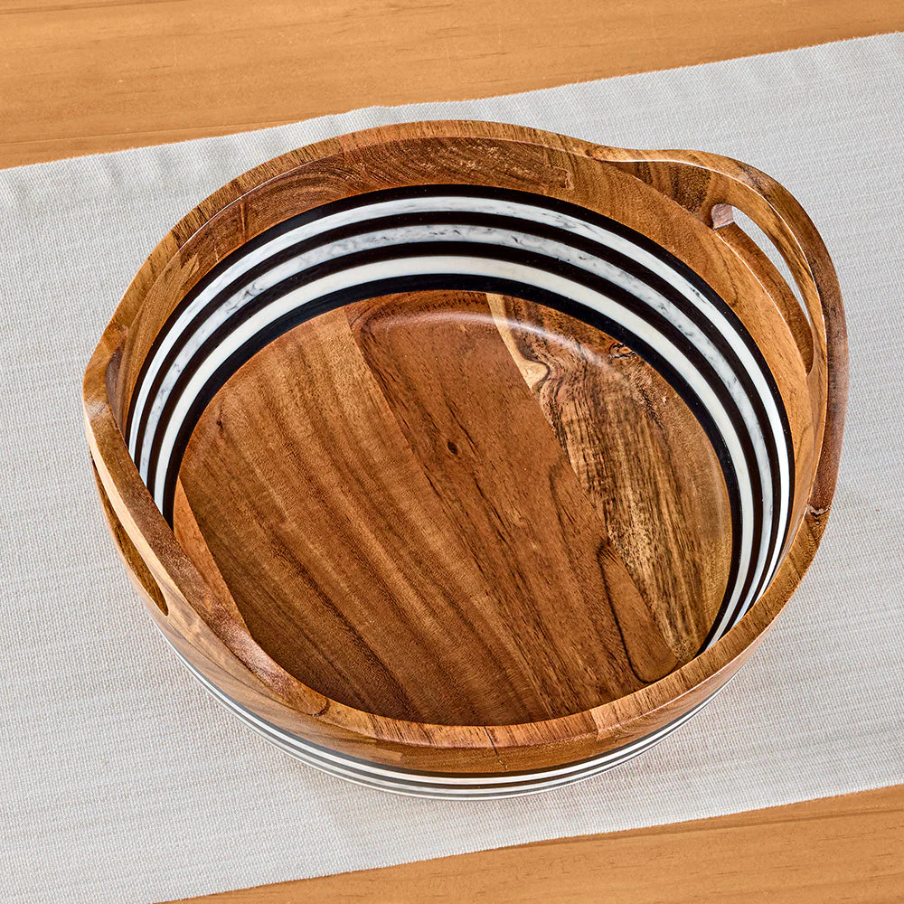 Juliska Stonewood Stripe Serving Bowl - Image 2
