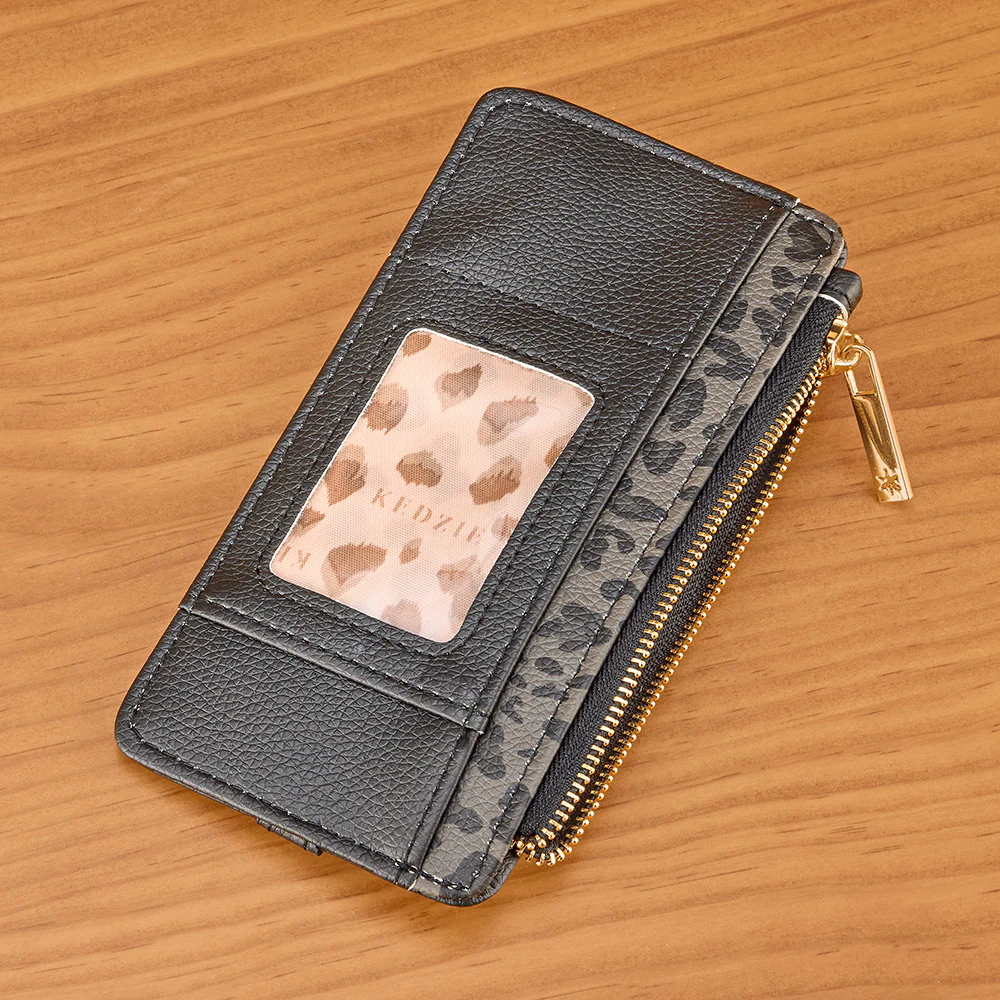 Kedzie Vegan Leather Essentials Only Card-Holder Wallet - Image 2