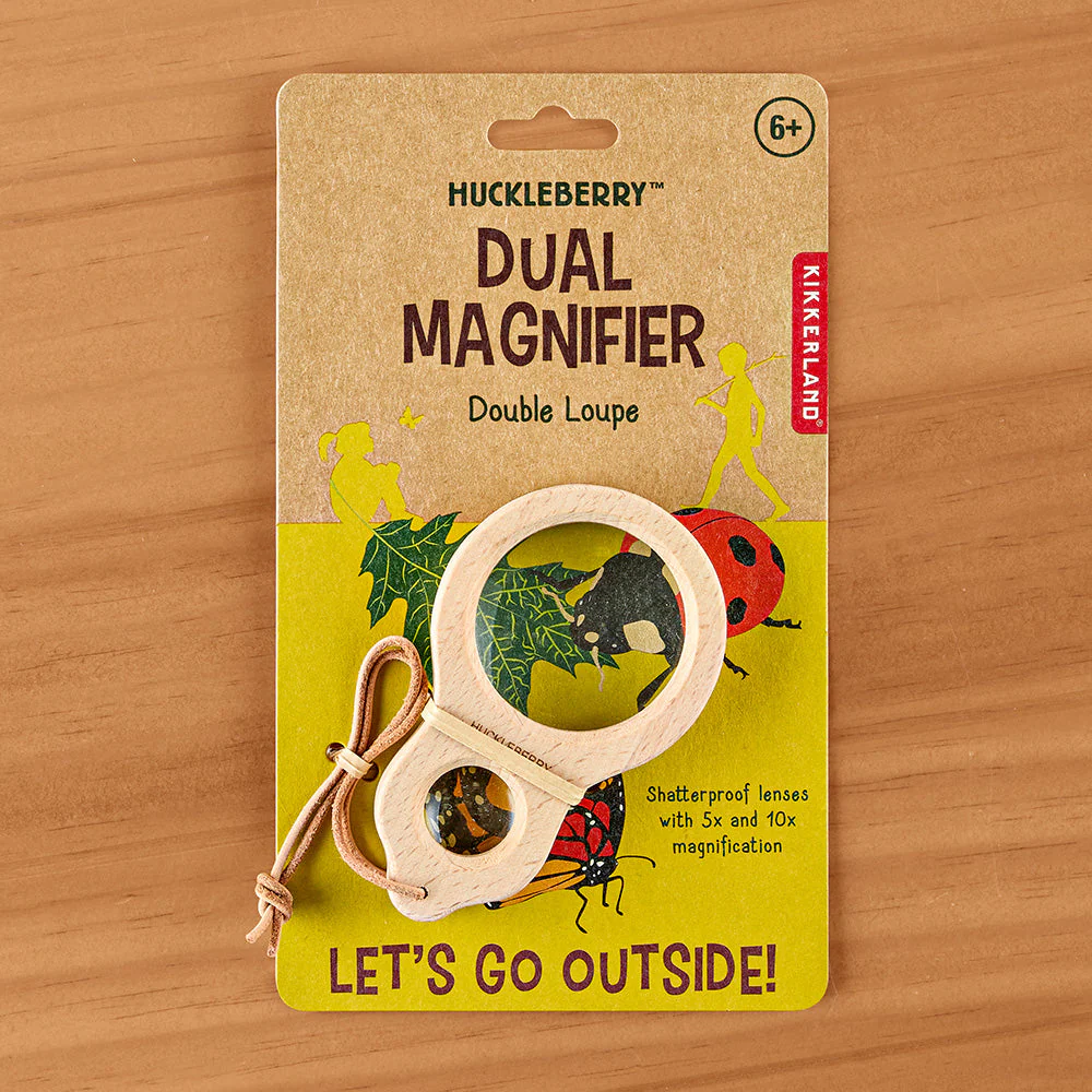 Kikkerland Huckleberry Dual Magnifier