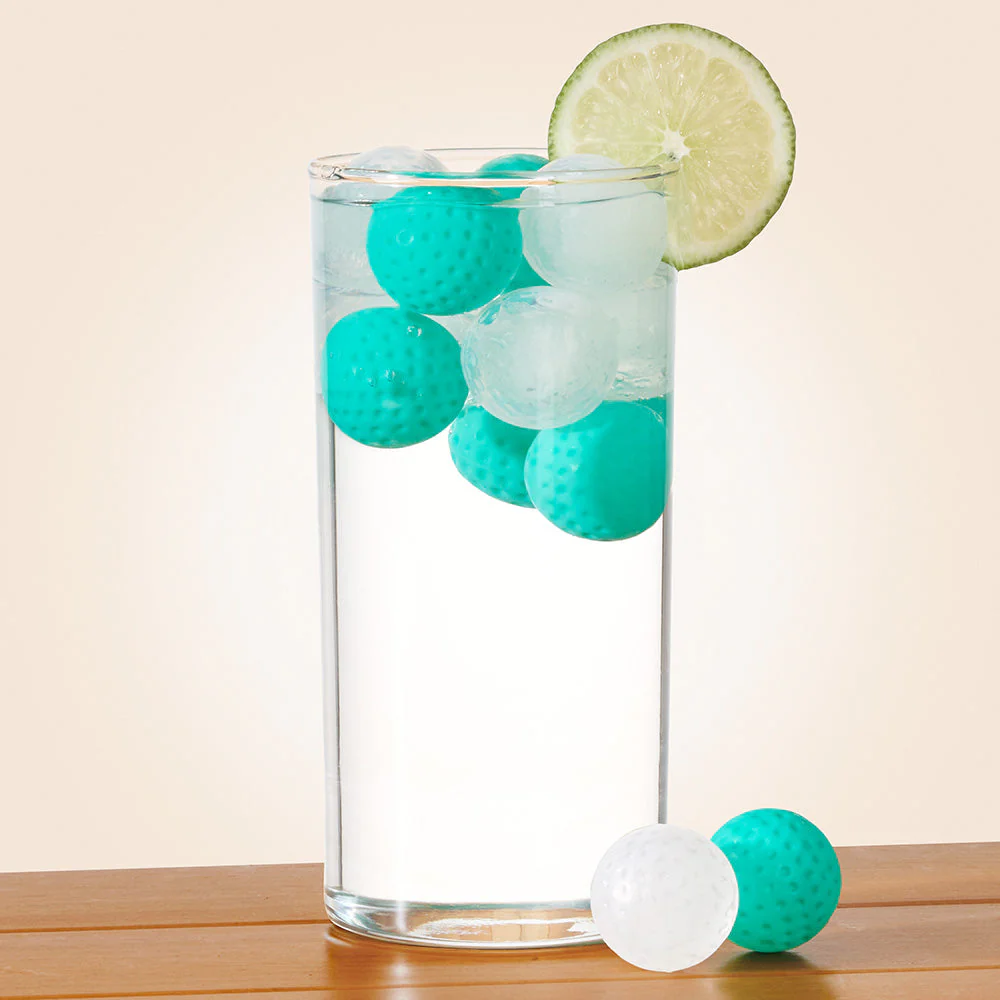 Kikkerland Reusable Golf Ball Ice Cubes