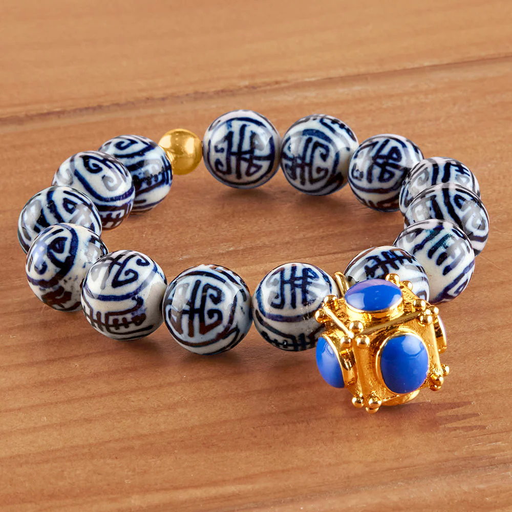Mary Caroline Spano Light of the World Porcelain Bracelet - Image 2