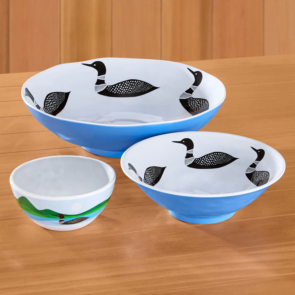 Melamine Serveware, Loons Bowls - Image 3