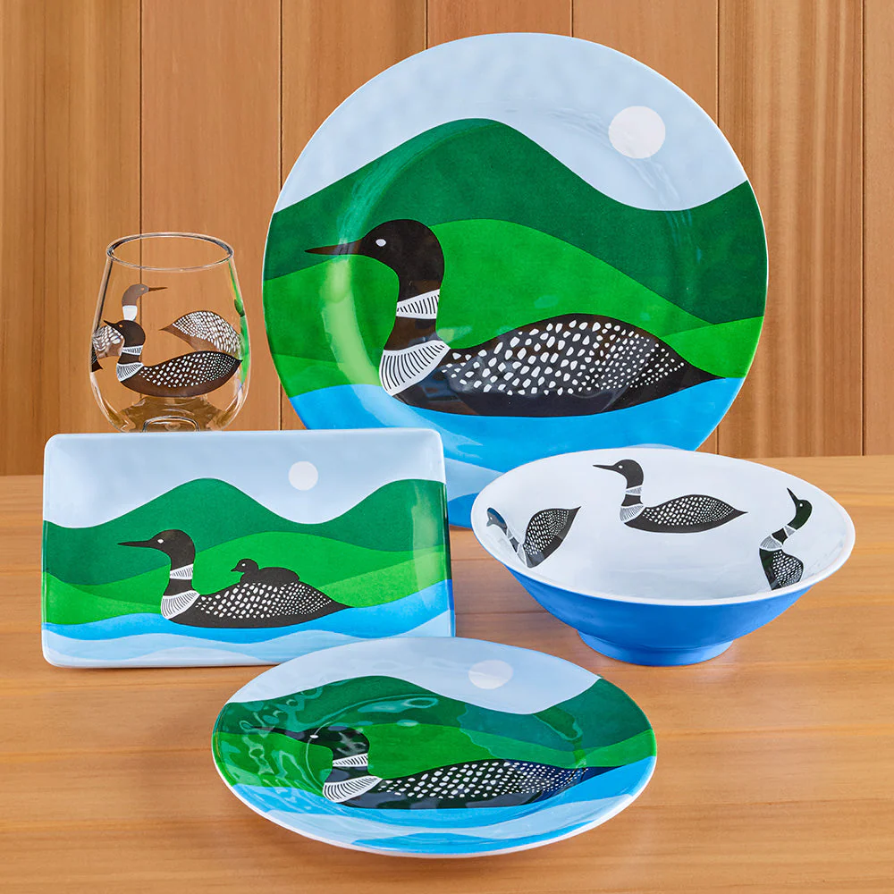 Melamine Serveware, Loons Bowls - Image 4