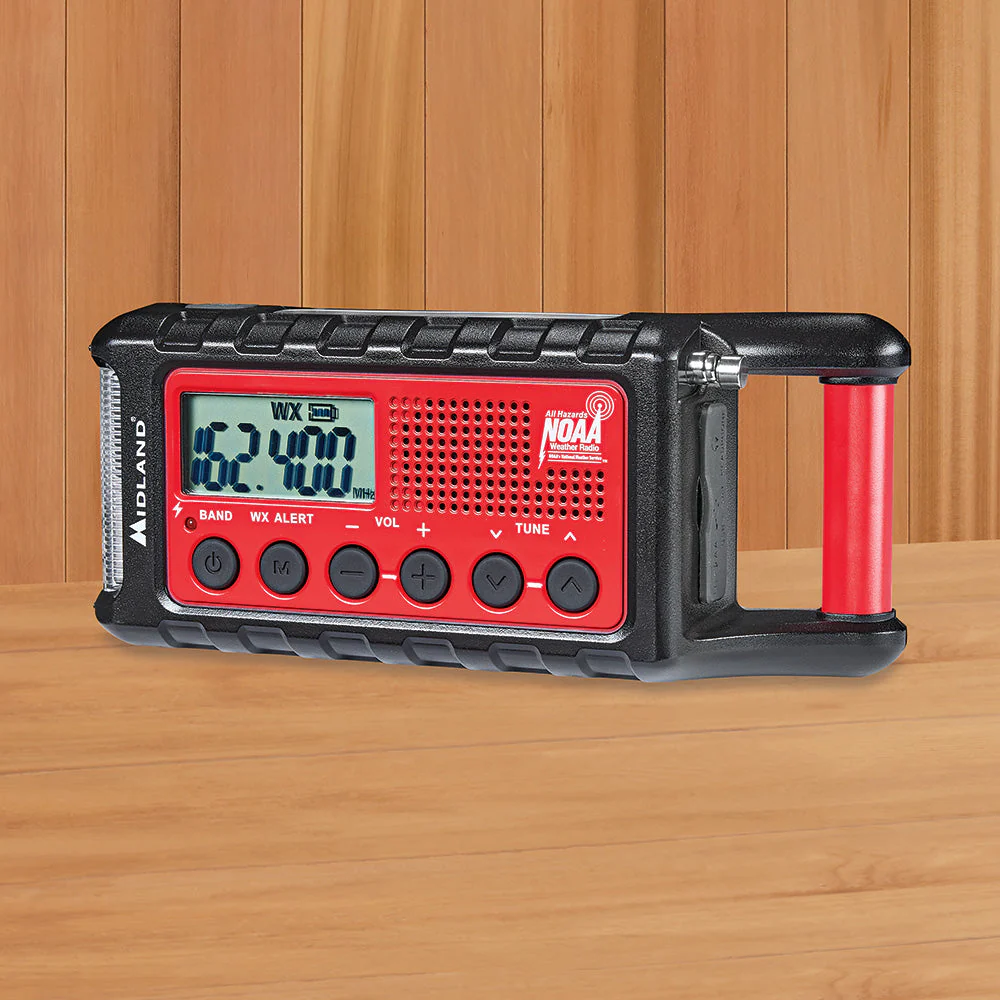 Midland ER310 Portable Emergency Crank Weather Radio