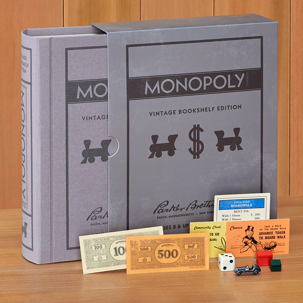 Monopoly Vintage Bookshelf Edition