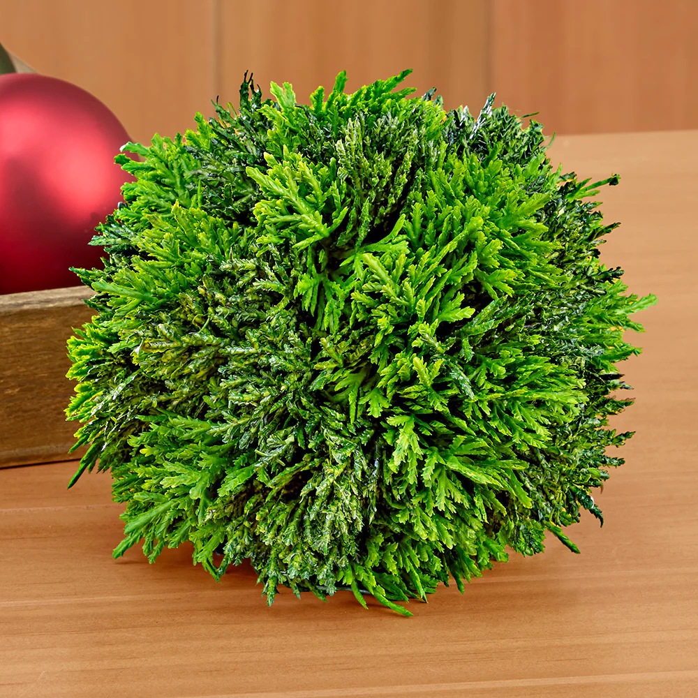 Napa Home & Garden Faux Tuscan Cypress Orb - Image 2