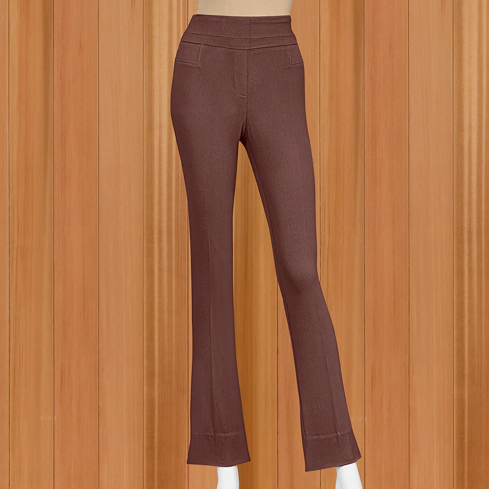 Renuar Women's Pull-On Cigarette Pants, Full Length - Image 5