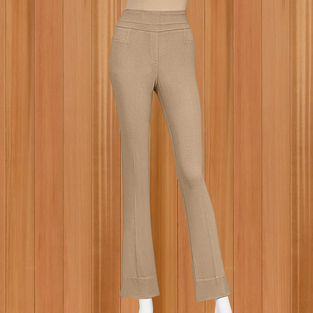 Renuar Women's Pull-On Cigarette Pants, Full Length - Image 6