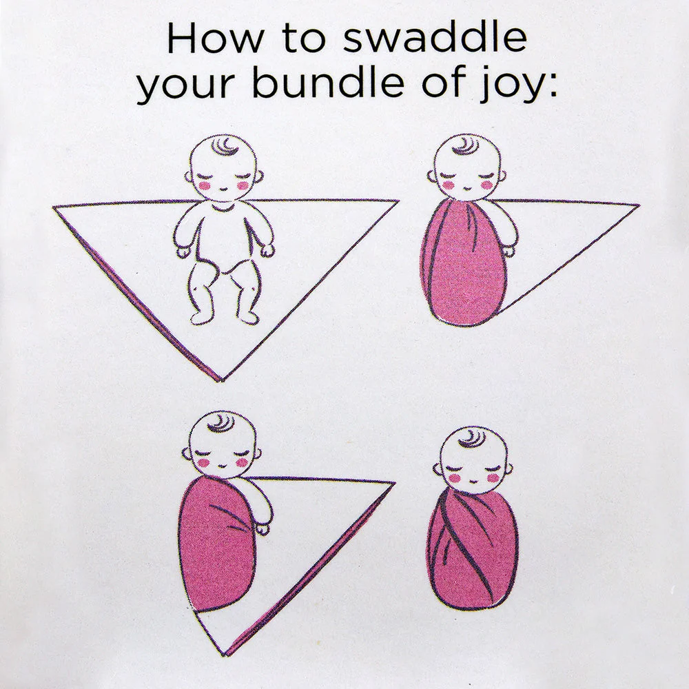 Stephen Joseph Muslin Swaddle Blanket, Bunny - Image 3
