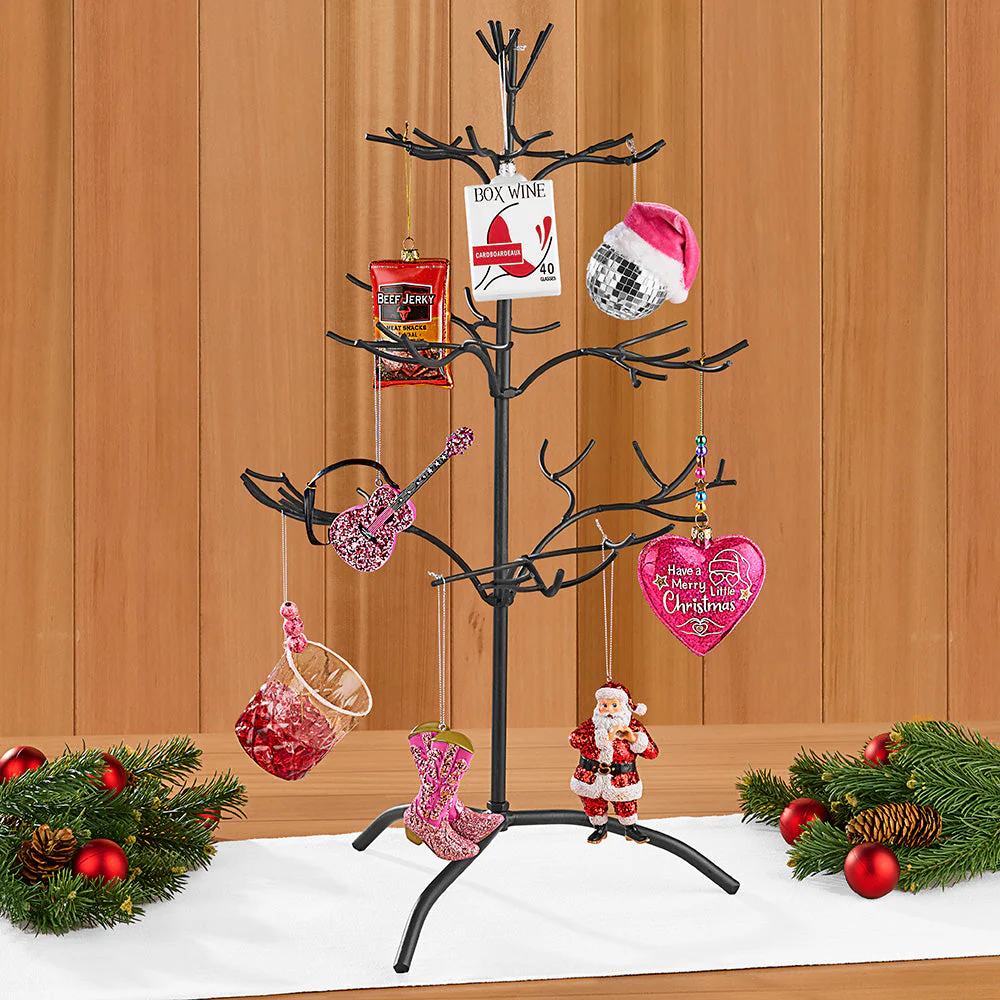 Tree-Style Metal Ornament Stand - Image 2