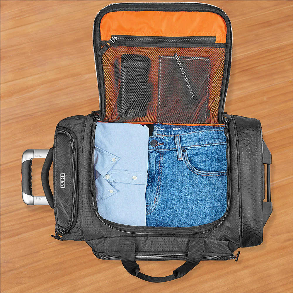 Uline Rolling Duffel Bag Luggage - Image 3