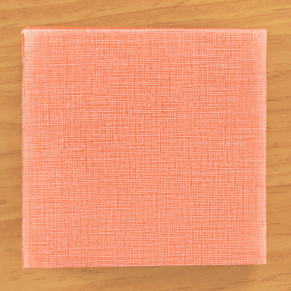Vietri Papersoft Napkins, Easy Salmon Weave - Image 2