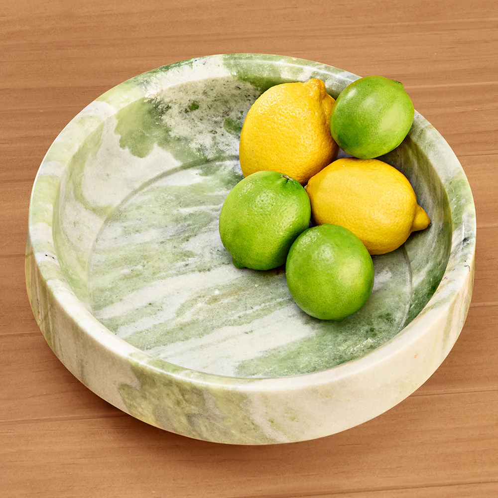 Zodax Dalton Green Onyx Marble Bowl - Image 2