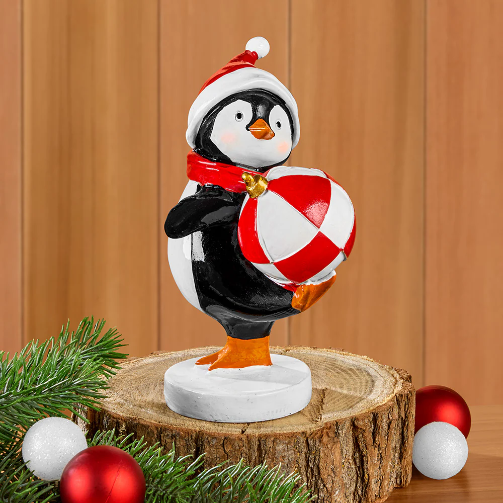 Zodax Festive Penguin Figurines - Image 3