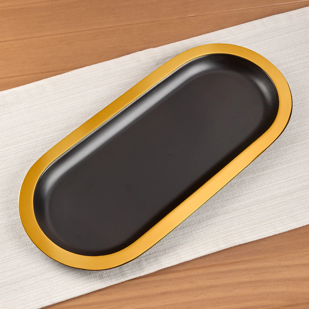 Zodax Marzell Stainless Steel Serving Tray - Image 3