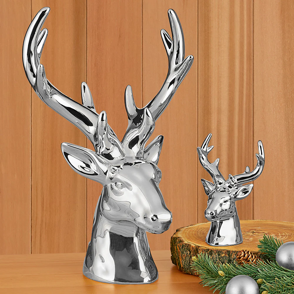 Zodax Rocky Mountain Ceramic Reindeer Stag Bust - Image 3